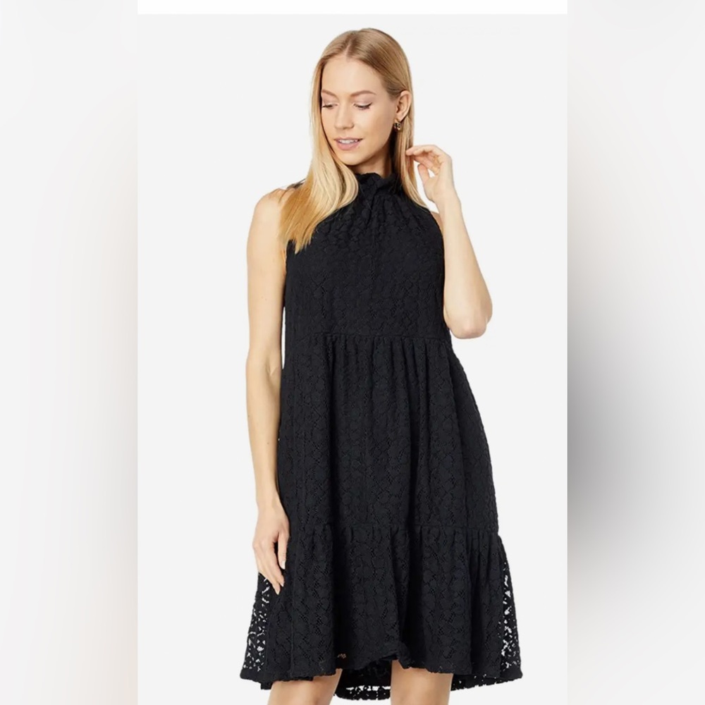 Lilly Pulitzer black Cornelia dress. Size medium. NWT.